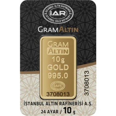 İAR 24 Ayar 10 Gram Külçe