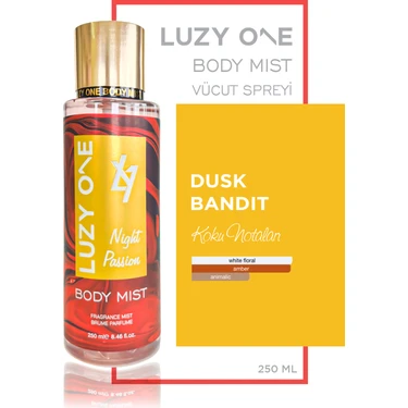 Luzy One Night Passion Body Mist Vücut Spreyi 250 ml Fiyatı