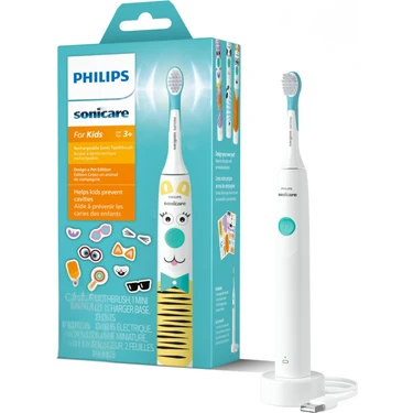 Philips Sonicare For Kids Şarjlı Diş Fırçası Çocuklar Için Sticker Hediyeli  / Hassas Sonic Fırça -