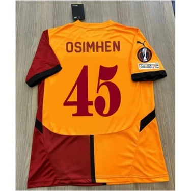 Victor Osimhen Galatasaray Yetişkin Sarı-Kırmızı Forma 2024-25