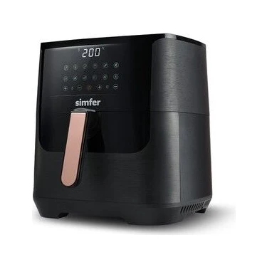 Simfer SK-6704 Air Fry Smart Siyah 8 Lt