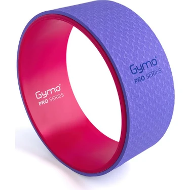 Gymo Pro Series Yoga Pilates Tekerleği Yoga Wheel 33cm Pembe x