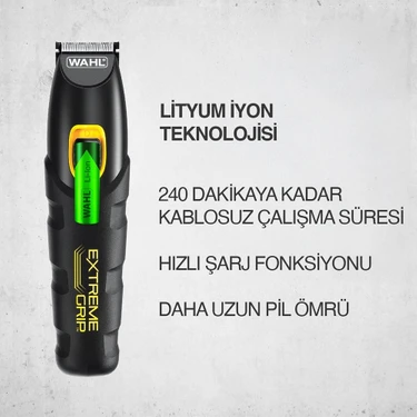 Wahl 9893 Extreme Grip Advanced Hepsi Bir Arada Şarjlı Erkek Fiyatı