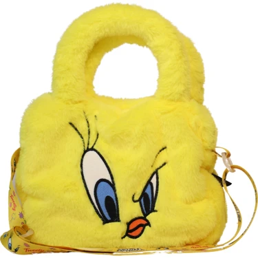 Wiggle Tweety Yumuşak Peluş Tüylü Tek Bölmeli Fermuarlı Fiyatı
