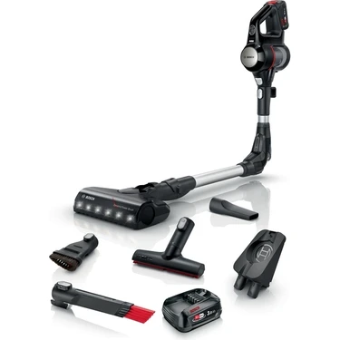Bosch BCS712XXL Unlimited 7 Şarjlı Süpürge 240 Watt Güç Değeri ile Turbo Başlık ve Hepa