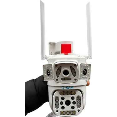 O-kam -3017 6 Mp Dual Lens Wifi Ptz