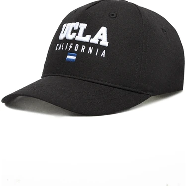 Ucla Rooney Siyah Baseball Cap Nakışlı - Unisex