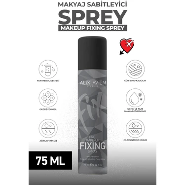 Alix Avien Makyaj Sabitleyici Sprey - Make Up Fixing Spray 75