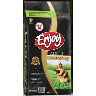 Enjoy Biftekli Yetişkin Köpek Maması 15