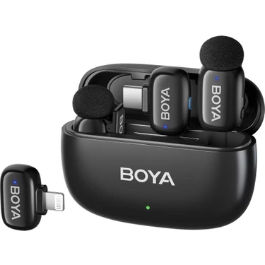 Boya Mini Wireless Yaka Mikrofonu -