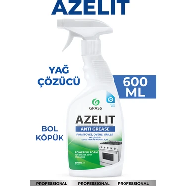 Grass Azelit Ultra Anında Etki Mutfak Kir ve Yağ Çözücü Sprey 600