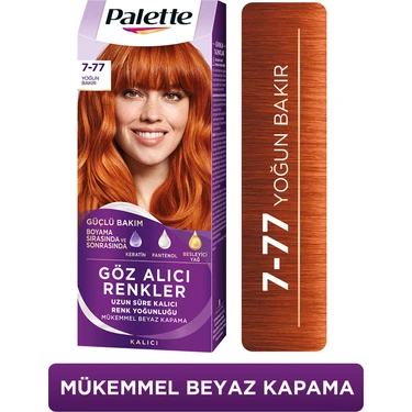 Palette Deluxe Göz Alıcı Renkler 7-77 Yoğun Bakır Saç