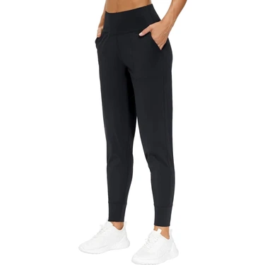 Ghassy Co. Kadın Yüksek Bel Yoga Koşu Egzersiz Joggers Hafif Eşofman