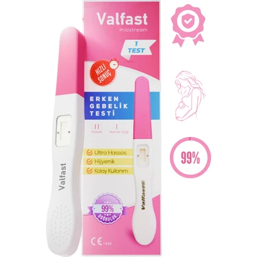 Valfast Erken Gebelik Testi – Yüksek Hassasiyet, Pratik Kullanım 12