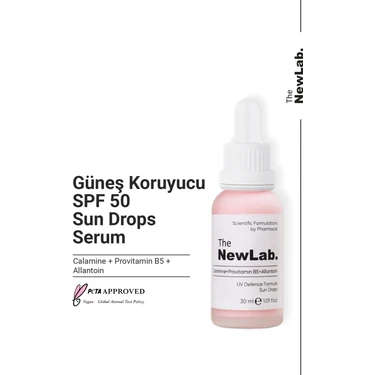 The NewLab Güneş Koruyucu SPF50 Sun Drops