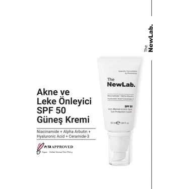 The NewLab. The Newlab ve Leke Güneş Kremi 50 Spf (Uva/uvb Pa++++ ) 50