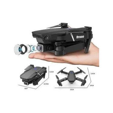 E88 4K Hd Çift Kameralı Drone App Kontrol Wifi Li