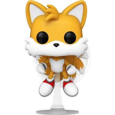 Funko Pop Fıgure Sonıc The Hedgehog Taıls Flyıng Flocked Specıalty