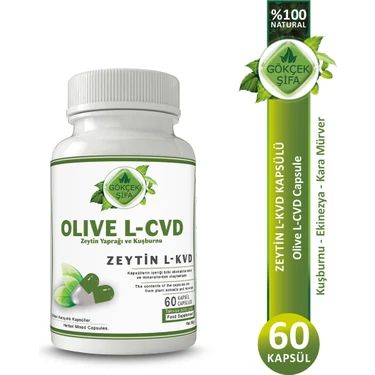 Zeytin L-kvd Kapsül (OLİVE L-CVD CAPSULE) Fiyatı