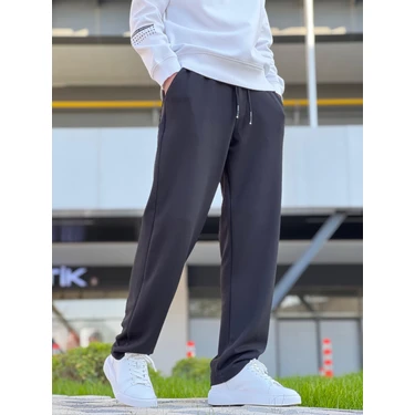 Elit Wear Yeni Sezon Rahat Kalıp Esnek Kumaş Beli Lastikli Baggy Jogger