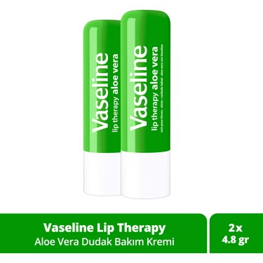 Vaseline Lip Therapy Dudak Bakım Kremi Aloe Vera 4.8 gr
