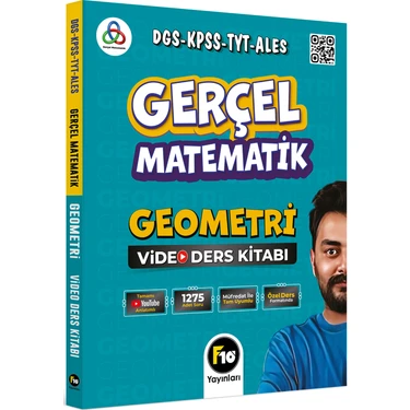 F10 Yayınları Gerçel Matematik DGS KPSS TYT ALES Geometri Video Ders