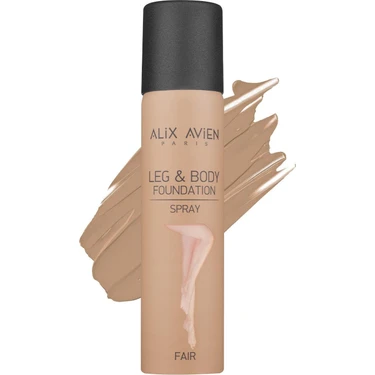 Alix Avien Bacak Fondöteni Fair Vücut Makyajı Bronzlaştırıcı Etki Sprey Çorap - Leg & Body