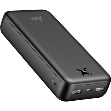 Juo 20000 mAh 10.5W Çift Usb-A Çıkışlı Powerbank Taşınabilir Hızlı Şarj Cihazı