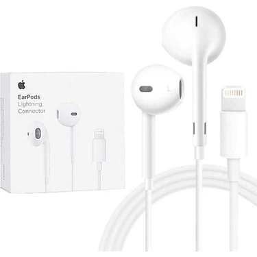 Wearfit Pro Tüm Apple iPhone Modelleriyle Uyumlu Kablolu Kulaklık Earpods Lightning