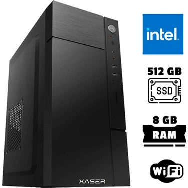 Xaser XSR997 I5 7400 8gb Ram 512GB SSD Masaüstü Ofis