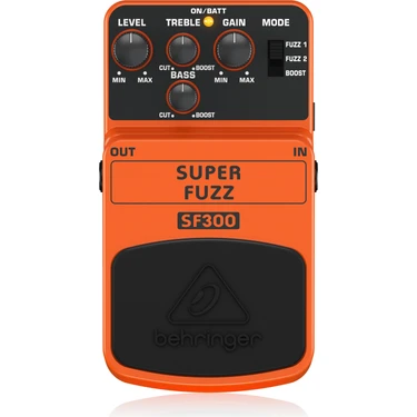 Behringer SF300 3-Mod Fuzz Distortion Efekt