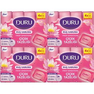 Duru Fresh Sensations Çiçek Tazeliği 16 Adet Duş Sabunu