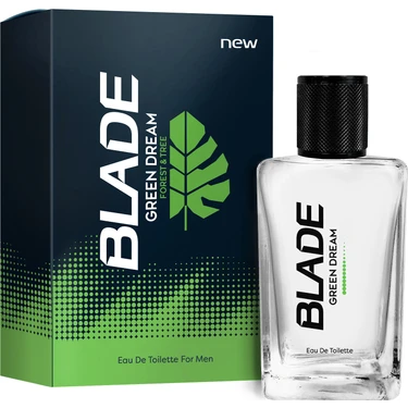 Blade Green Dream 70 ml Erkek EDT Parfüm Odunsu Vanilya Kokusuyla Tazeleyici Hediye