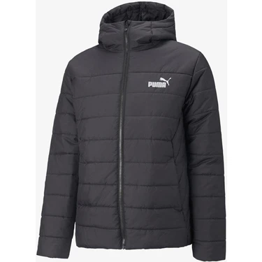 Puma Essential Hooded Padded Erkek Siyah Günlük Stil MONT