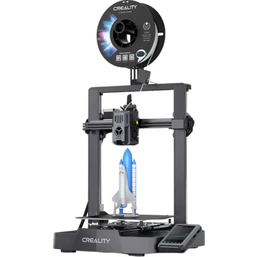 Creality Ender-3 V3 KE Siyah 3D Yazıcı Akıllı Kontrol Özellikleri ile Yüksek Hızda