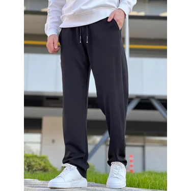 Elitwear Yeni Sezon Rahat Kalıp Esnek Kumaş Beli Lastikli Baggy Jogger