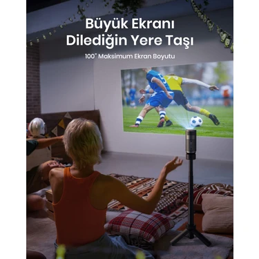 Anker Nebula Capsule Air Dünyanın En Küçük Google Tv Fiyatı