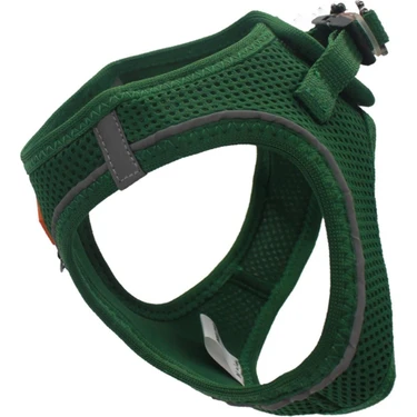 Pawstar Air-Mesh Pine Green Köpek Göğüs Tasması Hafif ve Nefes Alabilen Materyal ile Konforlu