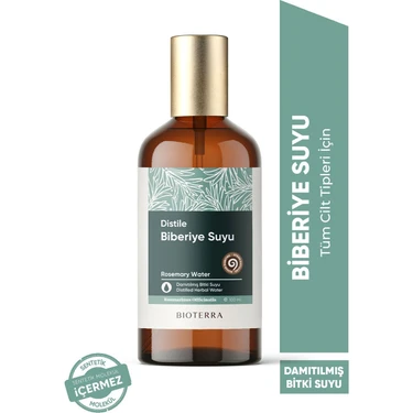 Bioterra Biberiye Suyu 100 ml - Rosemary Water (