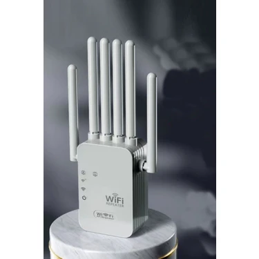 Conocer 6 Antenli Wifi Repeater Sinyal Güçlendirici Access Point 300MBPS Kablosuz Kolay Kurulum