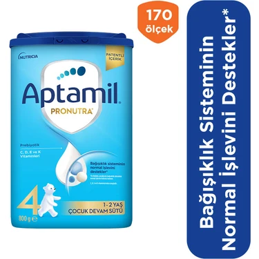 Aptamil 4 Devam Sütü 800 gr 1 Yaş+ Akıllı