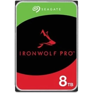Seagate Ironwolf Pro 8 Tb 7200RPM 256MB Sata3 550TB/Y Rv Nas