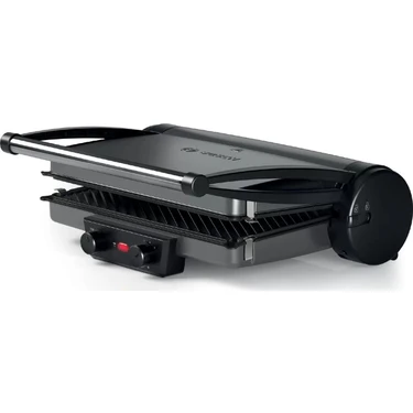 Bosch TCG4215 Metalik İnoks Gümüş Tost Makinesi 2000 W Çift Taraflı Döküm Plaka