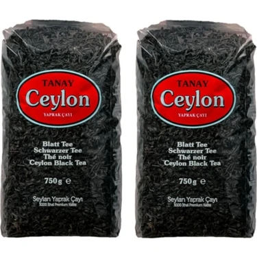 Tanay Seylan Yaprak Çayı (Ceylon Çay 750 Gr) x 2