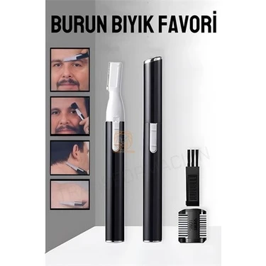 Erkek Bıyık Favori Düzeltici Kulak Ense Kaş Burun Kıl