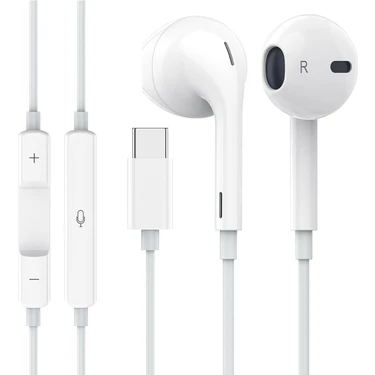 Etiget Apple iPhone 15 & 16 Serisi Uyumlu Mikrofonlu Usb-C Kablolu Mikrofonlu