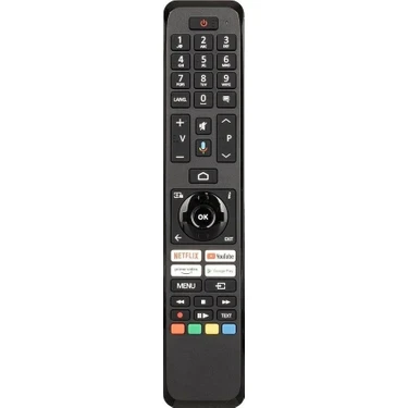 Toshiba CT-8563 Netflix- Prime Video-Google Play Tuşlu LED Tv Kumanda Ses