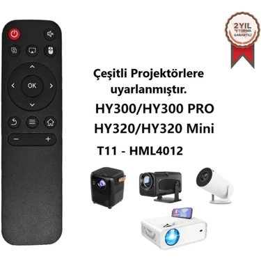 HY300-HY300 PRO-HY320 Mini HY320 T11,HML4012 Projeksiyon