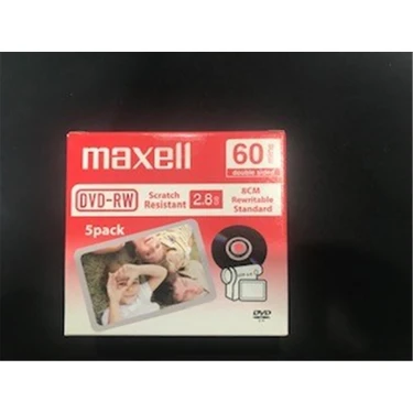 Maxell Maxell Dvd-Rw 2.8gb 8cm Rewritable Standar Kamera