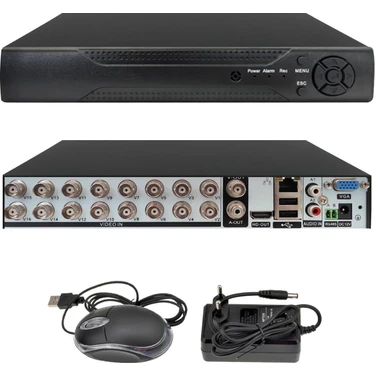 Estevia  PC-616 Ahd Dvr Kayıt Cihazı 16 Kanal 2mp Xmeye Hibrit